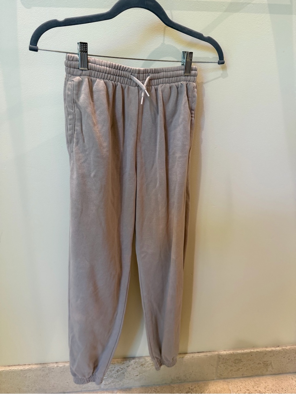 Divided Women's Taupe Drawstring Track Joggers